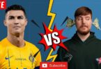 UR Cristiano Ronaldo VS MrBeast Live Sub Count Battle