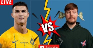 UR Cristiano Ronaldo VS MrBeast Live Sub Count Battle