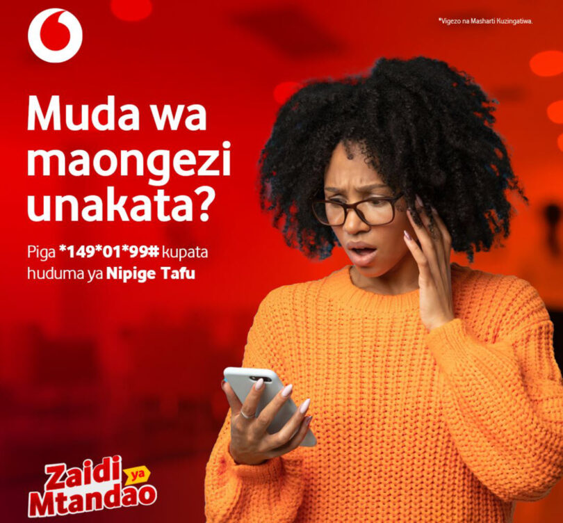 Jinsi Ya Kukopa Salio Nipige Tafu Vodacom