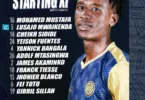 Kikosi cha Azam Fc VS APR Leo