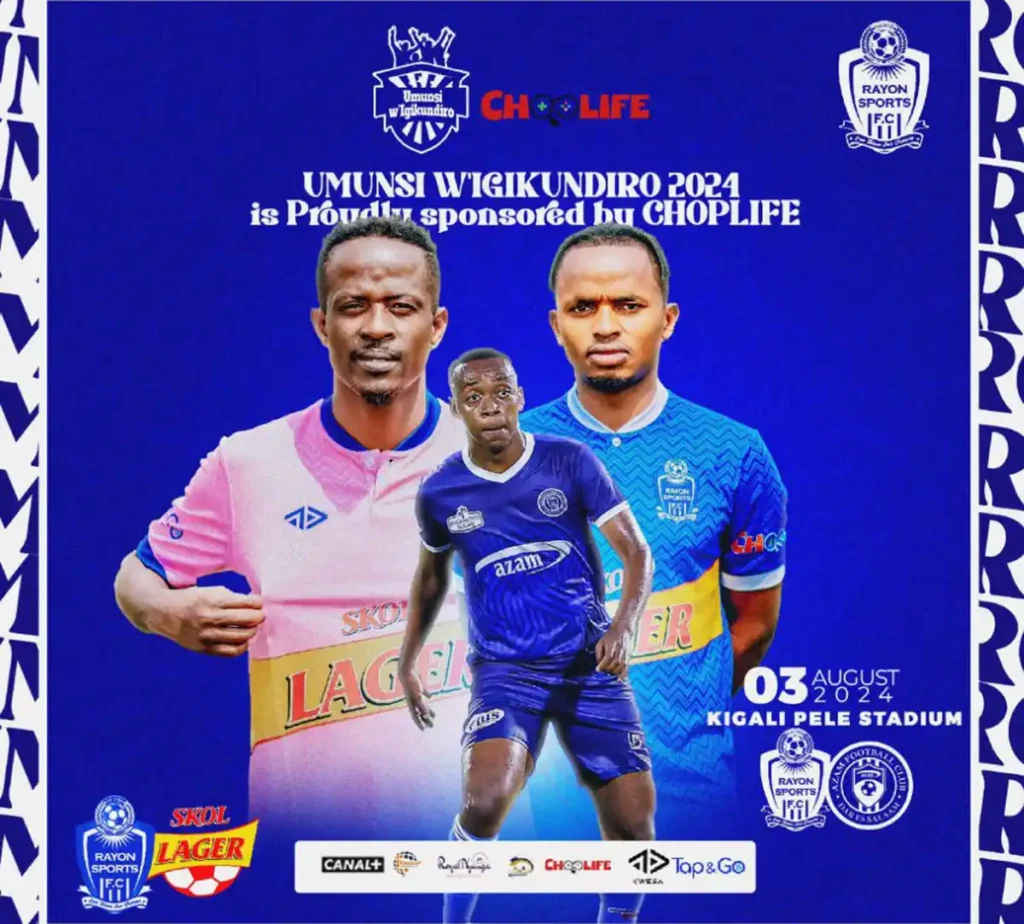 Matokeo ya Rayon Sports vs Azam FC - Mechi ya Kirafiki Agosti 3, 2024