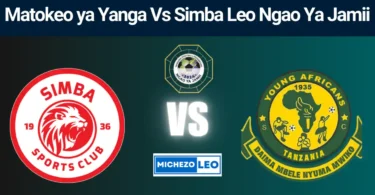 Matokeo ya Yanga Vs Simba Leo Ngao Ya Jamii