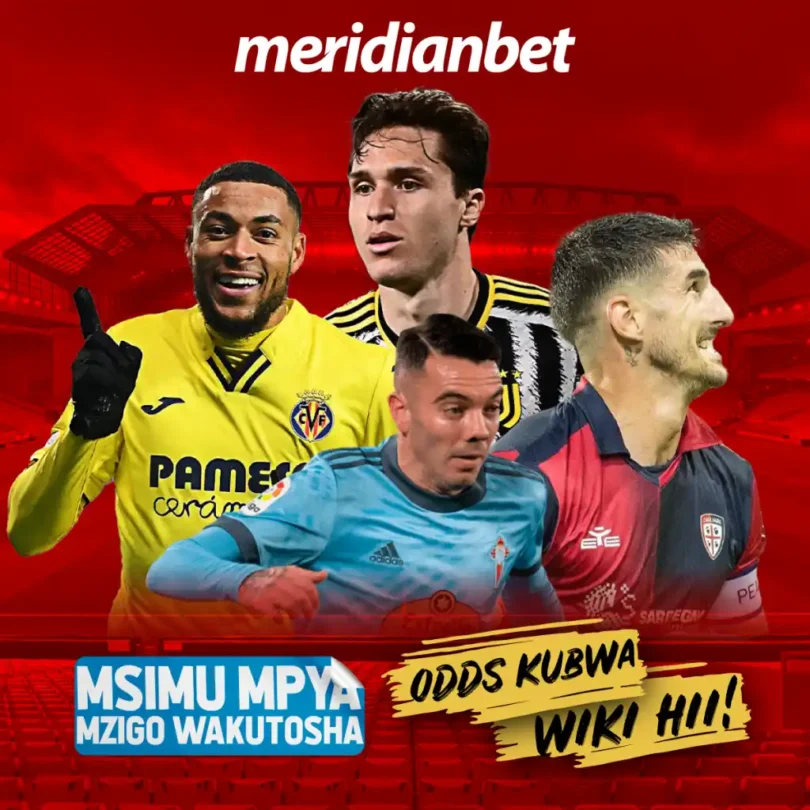 Meridianbet inatoa ODDS kubwa - Machaguo Zaidi ya 1000