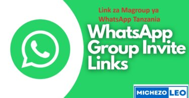 Link za Magroup ya WhatsApp Tanzania 2024