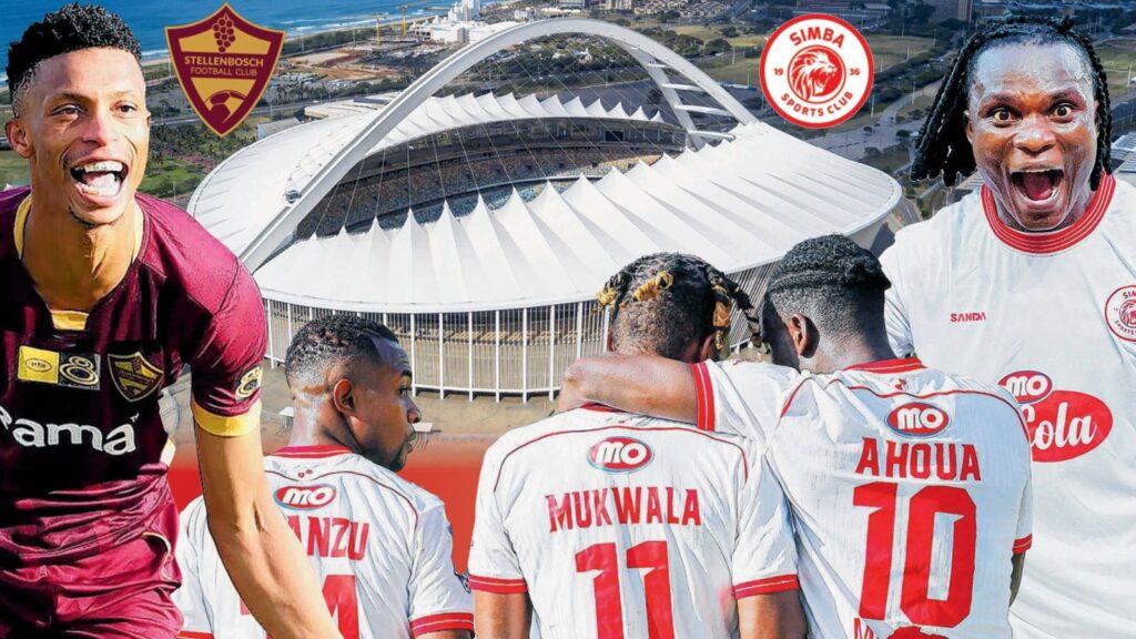 Simba SC Yatinga Fainali ya CAF Confederation Cup 2025 kwa Kuiondosha Stellenbosch 1 Simba SC Yatinga Fainali ya CAF Confederation Cup 2025