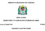 Orodha ya Majina Walioitwa Kazini na UTUMISHI Mei 21, 2025