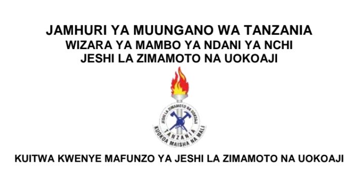 Waliotwa Mafunzo Jeshi la Zimamoto na Uokoaji 2025